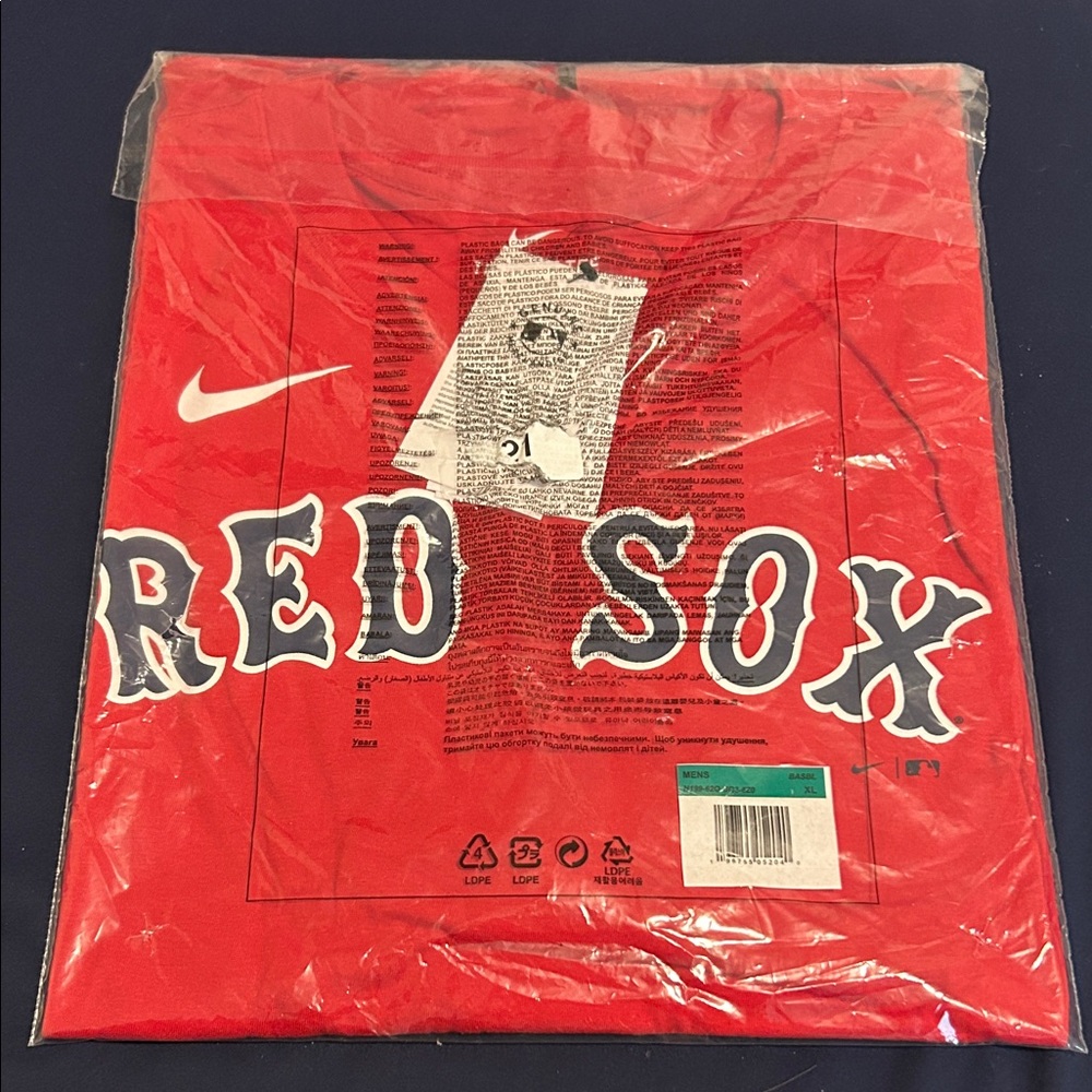 Nike Red Sox Red T-Shirt